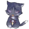 😋 Эмодзи «Cat Scaramouche» для Telegram