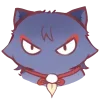 😡 Эмодзи «Cat Scaramouche» для Telegram