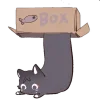 🫠 Эмодзи «Cat Scaramouche» для Telegram