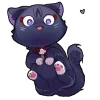 😛 Эмодзи «Cat Scaramouche» для Telegram