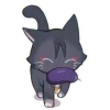 Эмодзи Cat Scaramouche для Telegram — скачать