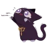 😢 Эмодзи «Cat Scaramouche» для Telegram