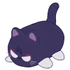 🟣 Эмодзи «Cat Scaramouche» для Telegram