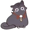 😐 Эмодзи «Cat Scaramouche» для Telegram