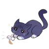 ✨ Эмодзи «Cat Scaramouche» для Telegram