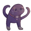 👻 Эмодзи «Cat Scaramouche» для Telegram