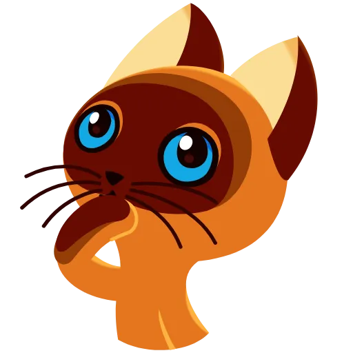 🤔 Эмодзи «Котёнок Гав» для Telegram