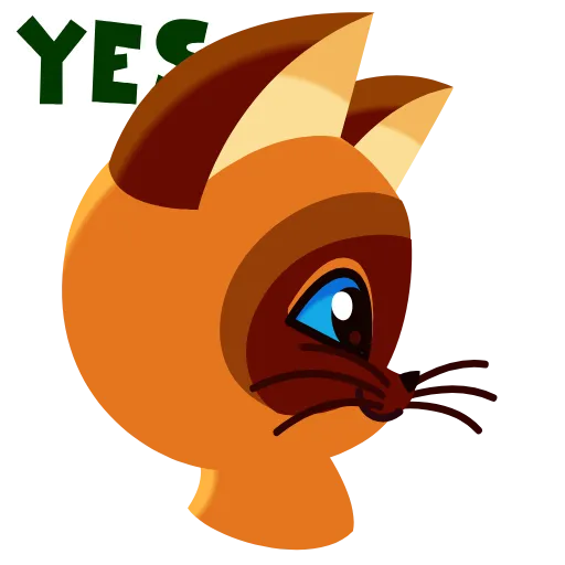 🙂‍↕️ Эмодзи «Котёнок Гав» для Telegram