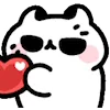 ❤️ Эмодзи «😍 Котики» для Telegram