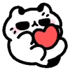 ❤️ Эмодзи «😍 Котики» для Telegram