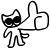 👍 Эмодзи «𓃠 Kitty Marvartoo» для Telegram