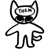 ❤️ Эмодзи «𓃠 Kitty Marvartoo» для Telegram
