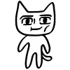😏 Эмодзи «𓃠 Kitty Marvartoo» для Telegram