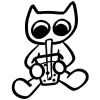 🧋 Эмодзи «𓃠 Kitty Marvartoo» для Telegram