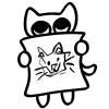 ✍️ Эмодзи «𓃠 Kitty Marvartoo» для Telegram