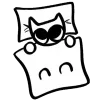💤 Эмодзи «𓃠 Kitty Marvartoo» для Telegram