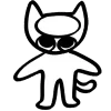 🫡 Эмодзи «𓃠 Kitty Marvartoo» для Telegram