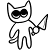 🔨 Эмодзи «𓃠 Kitty Marvartoo» для Telegram