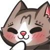 🤭 Эмодзи «Kitty Maya Big» для Telegram