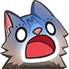 😨 Эмодзи «Kitty Maya Big» для Telegram