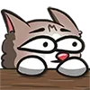 😯 Эмодзи «Kitty Maya Big» для Telegram