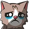 🥺 Эмодзи «Kitty Maya Big» для Telegram
