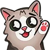 👋 Эмодзи «Kitty Maya Big» для Telegram