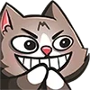😆 Эмодзи «Kitty Maya Big» для Telegram