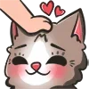 🥰 Эмодзи «Kitty Maya Big» для Telegram
