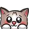 ☺ Эмодзи «Kitty Maya Big» для Telegram