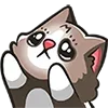 🥺 Эмодзи «Kitty Maya Big» для Telegram