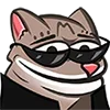 😎 Эмодзи «Kitty Maya Big» для Telegram