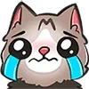 😢 Эмодзи «Kitty Maya Big» для Telegram