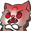 😡 Эмодзи «Kitty Maya Big» для Telegram