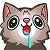 🤤 Эмодзи «Kitty Maya Big» для Telegram