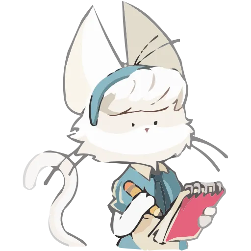 ✏️ Эмодзи «Набор эмоджи с Кошечкой Мией из ВК в качестве» для Telegram