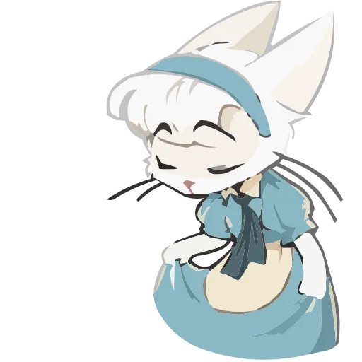 😌 Эмодзи «Набор эмоджи с Кошечкой Мией из ВК в качестве» для Telegram