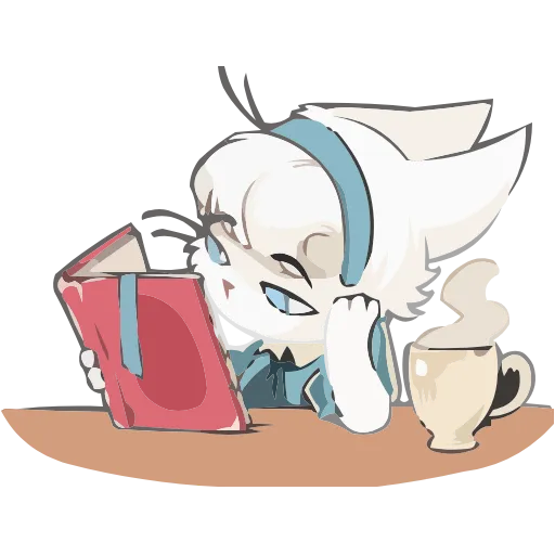 📖 Эмодзи «Набор эмоджи с Кошечкой Мией из ВК в качестве» для Telegram