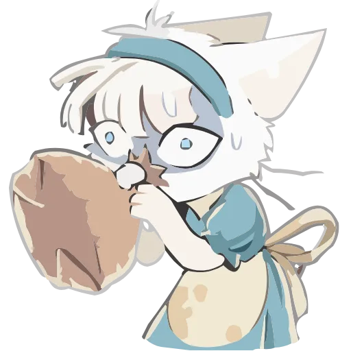 🥵 Эмодзи «Набор эмоджи с Кошечкой Мией из ВК в качестве» для Telegram