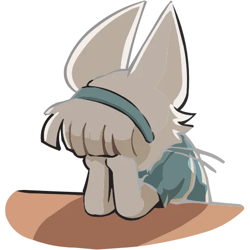 😔 Эмодзи «Набор эмоджи с Кошечкой Мией из ВК в качестве» для Telegram