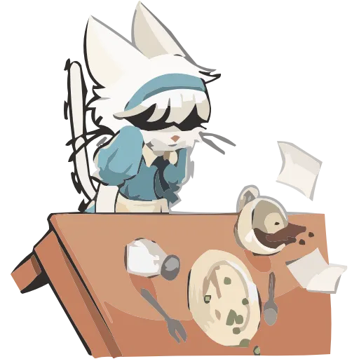 😤 Эмодзи «Набор эмоджи с Кошечкой Мией из ВК в качестве» для Telegram