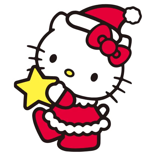 😄 Эмодзи «Kitty Xmas» для Telegram