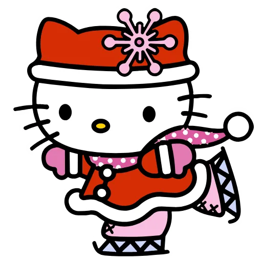 😀 Эмодзи «Kitty Xmas» для Telegram