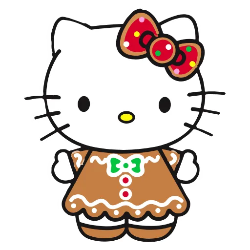 😂 Эмодзи «Kitty Xmas» для Telegram