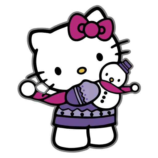 😃 Эмодзи «Kitty Xmas» для Telegram