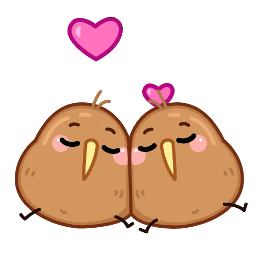 🥰 Эмодзи «Птичка Киви» для Telegram