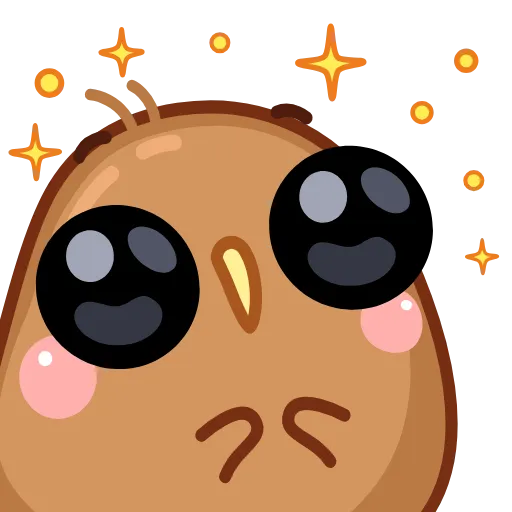 🥺 Эмодзи «Птичка Киви» для Telegram