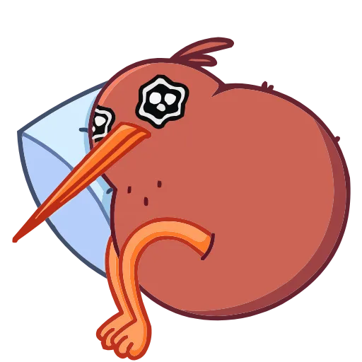 🥺 Эмодзи «Киви Кивик» для Telegram