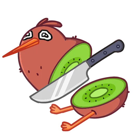 🔪 Эмодзи «Киви Кивик» для Telegram