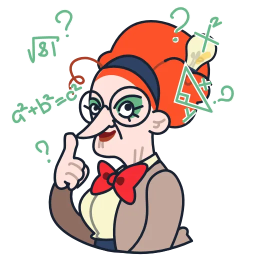 🤔 Эмодзи «Клавдия Петровна» для Telegram